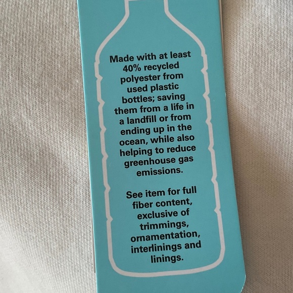 NWT athletic white jacket, large. - Picture 11 of 11